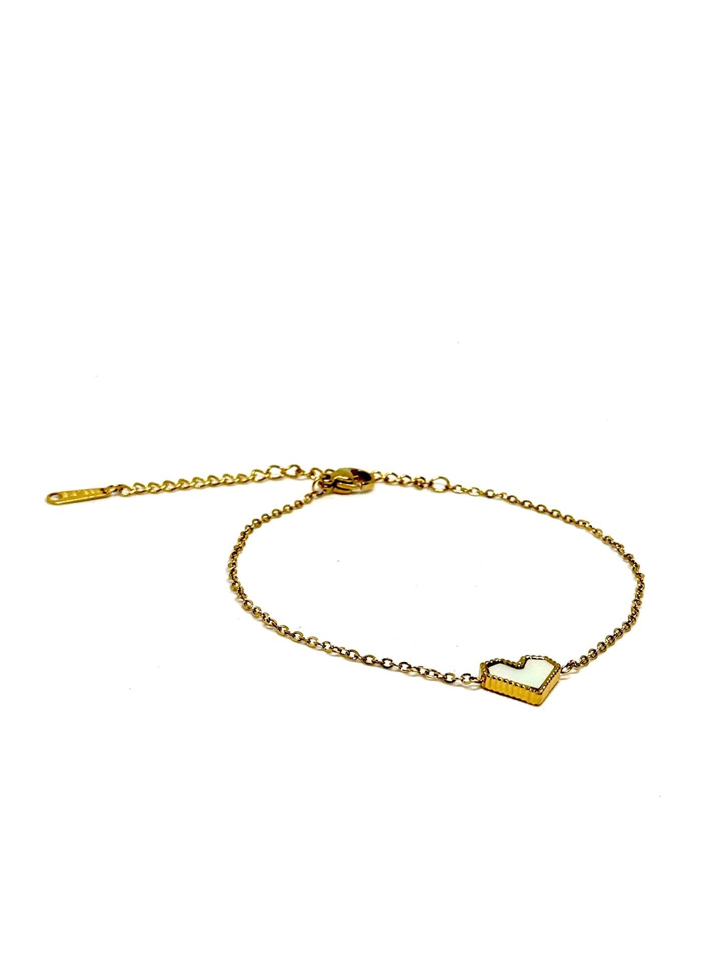 Mini Heart Charm Bracelet