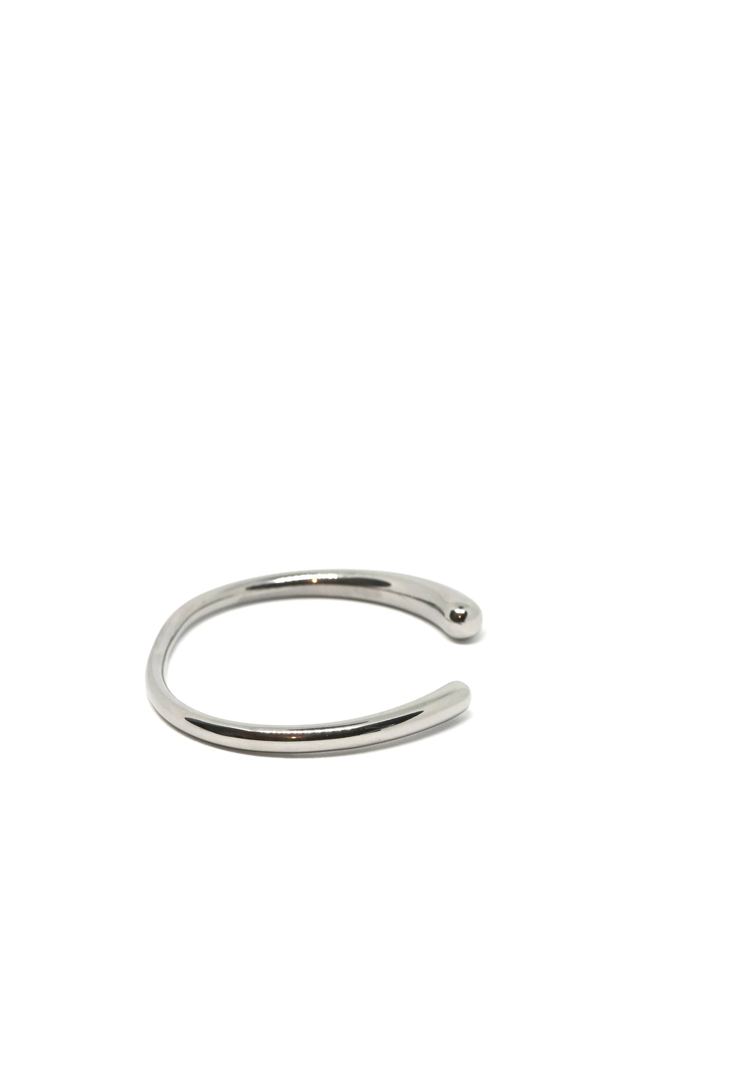 Simple Style Solid Color Cuff Bracelets gold and silver