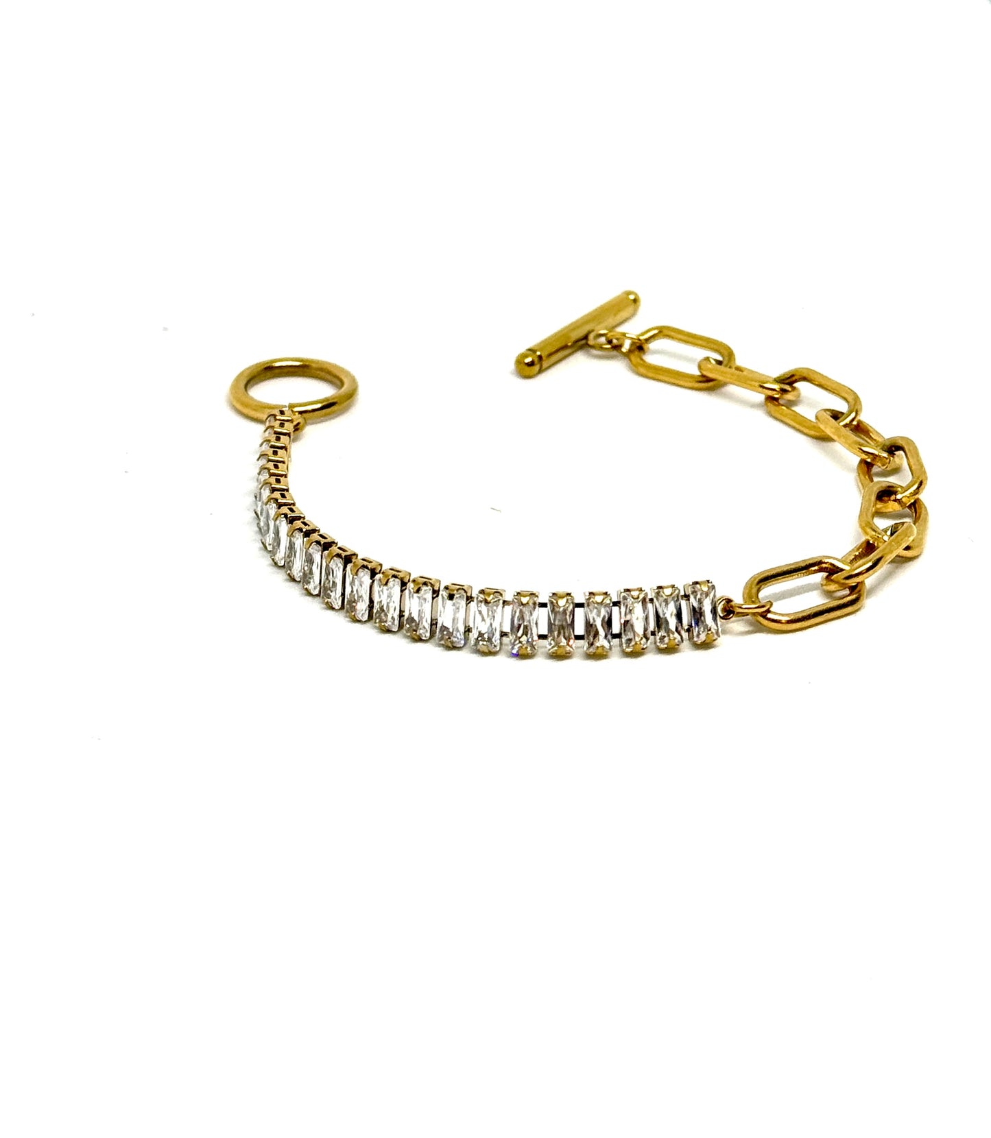 Crystal Link Luxe Bracelet