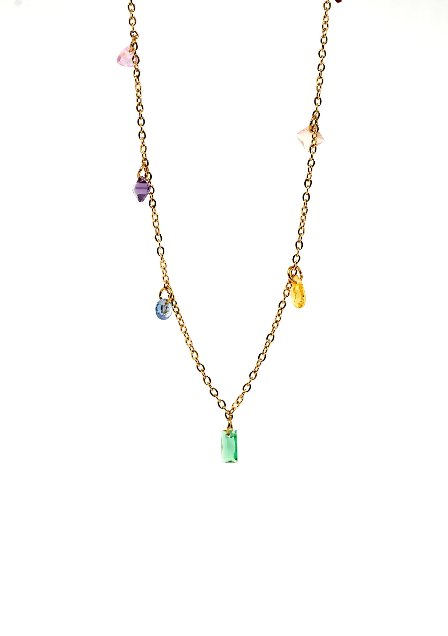 Glam Cute Shiny Geometric Necklace