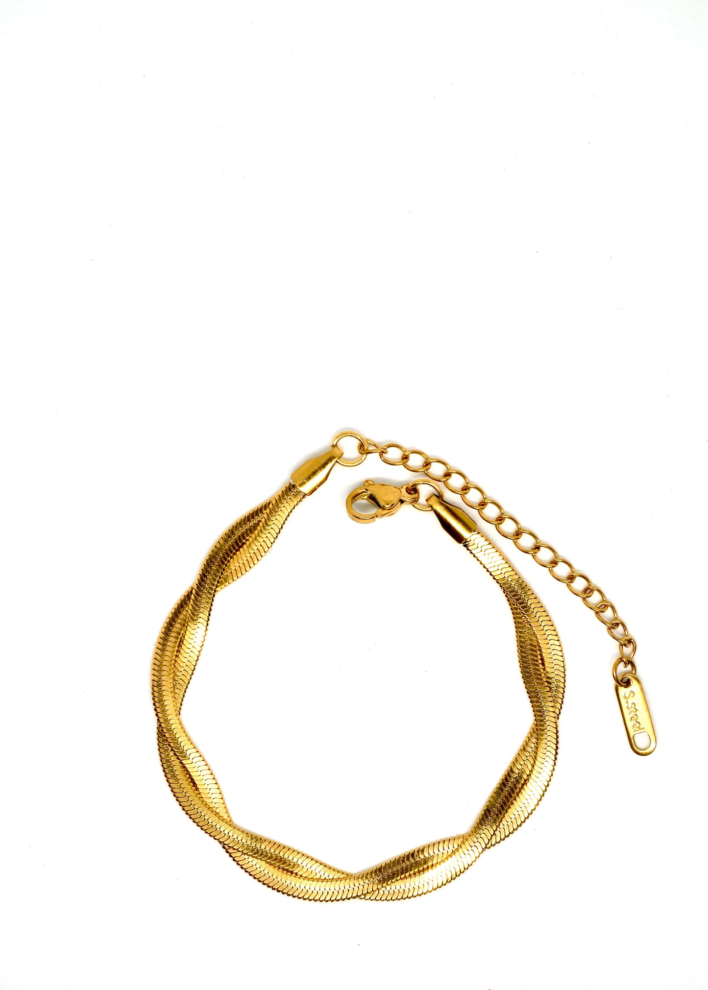 Twist Snake Chain Bracelet
