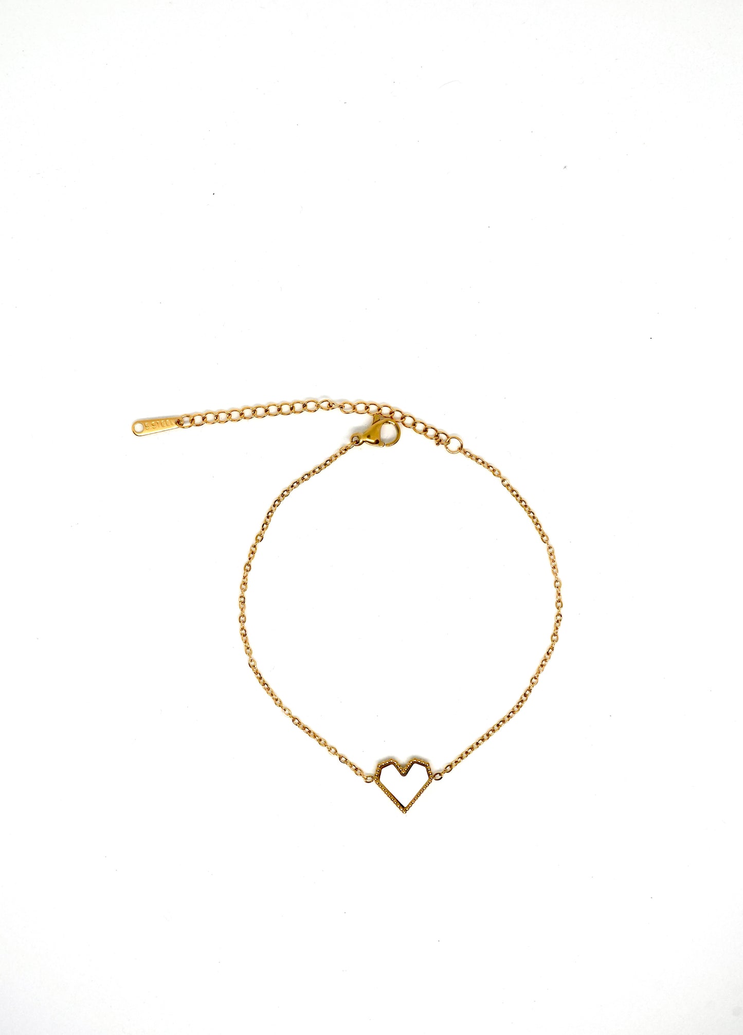 Mini Heart Charm Bracelet