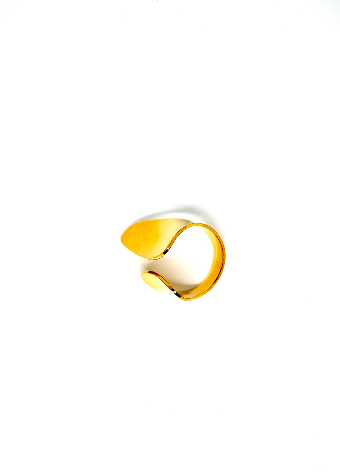 Classic open ring gold