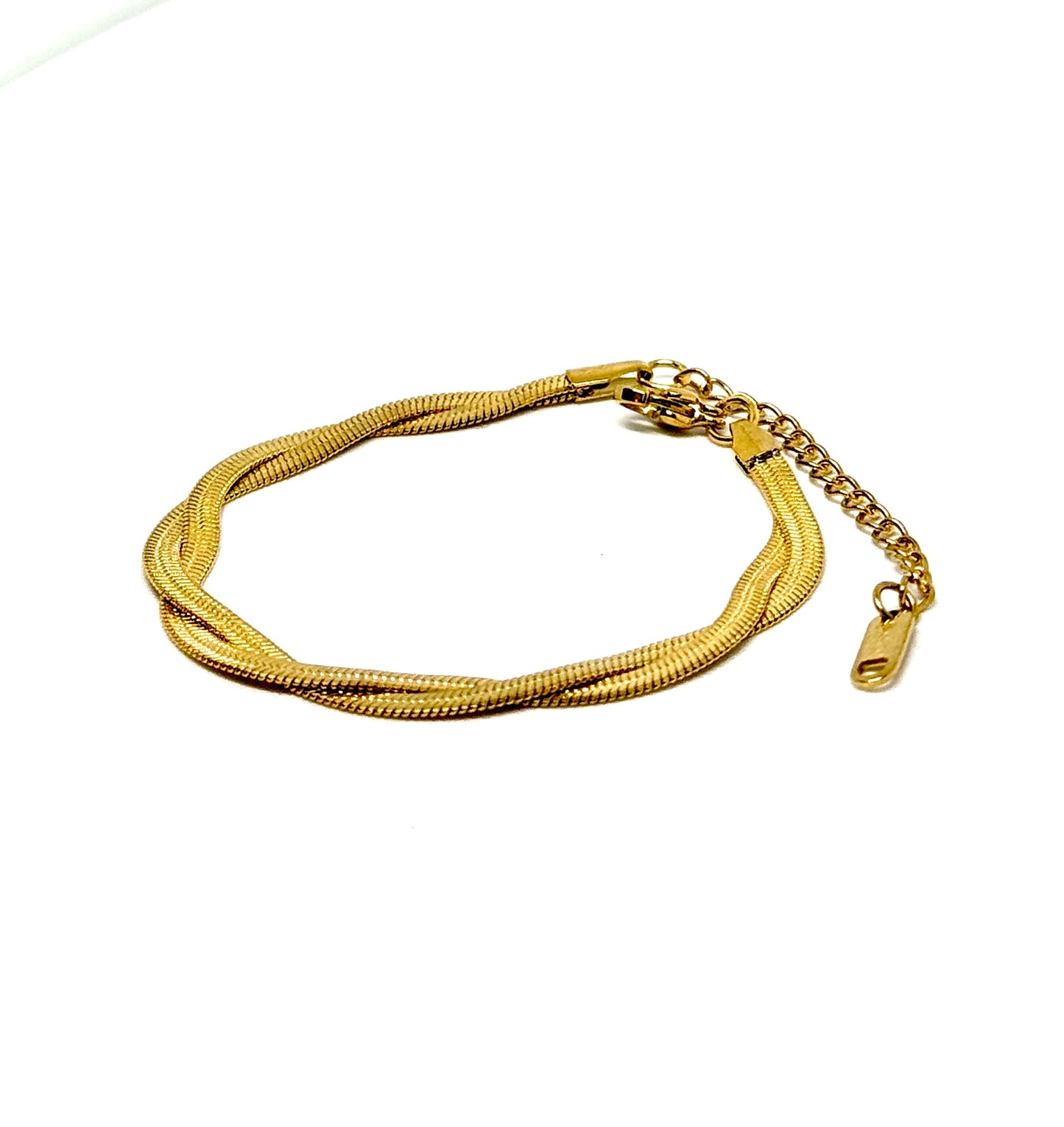 Twist Snake Chain Bracelet