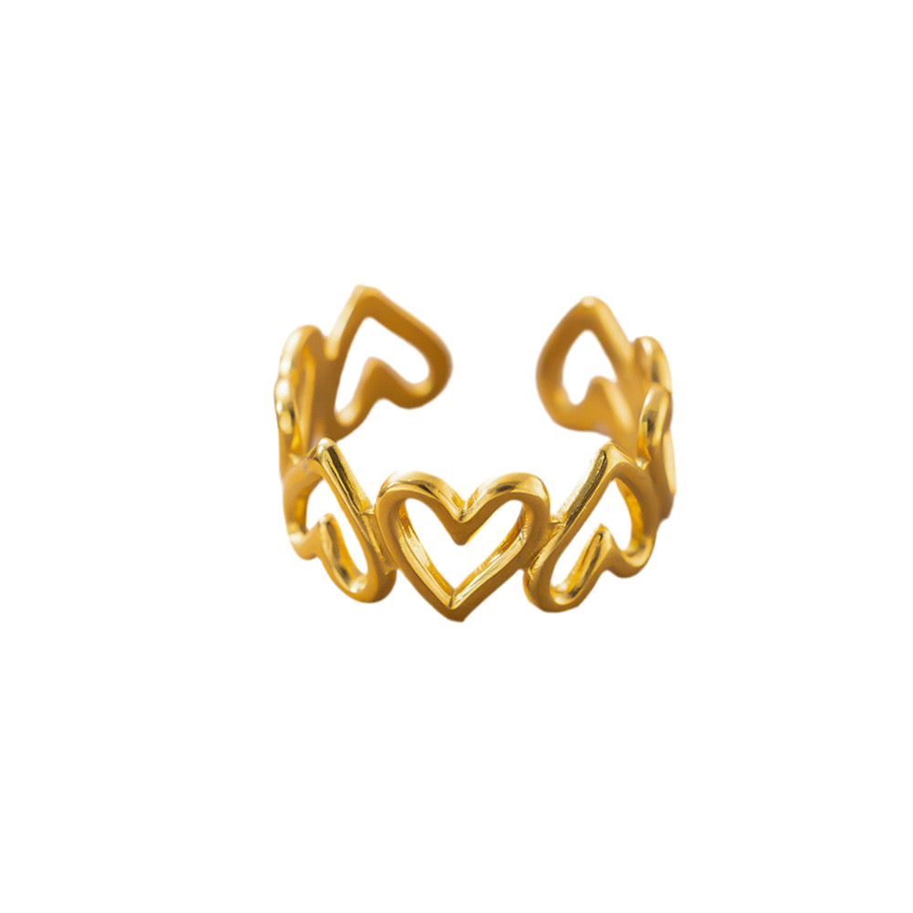 Sweet Bow Knot Titanium Steel Rings