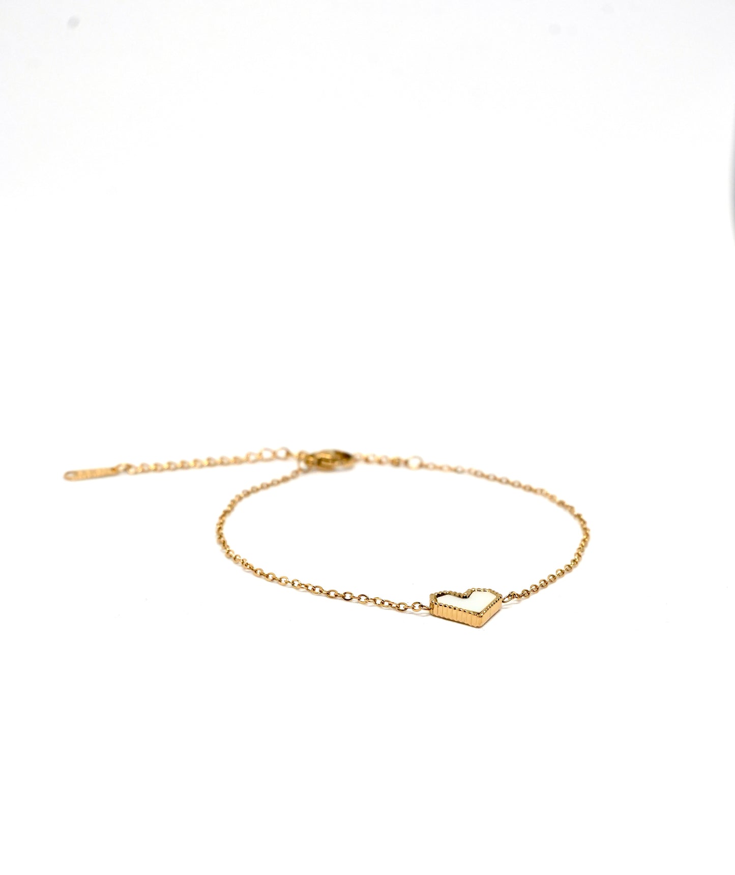 Mini Heart Charm Bracelet