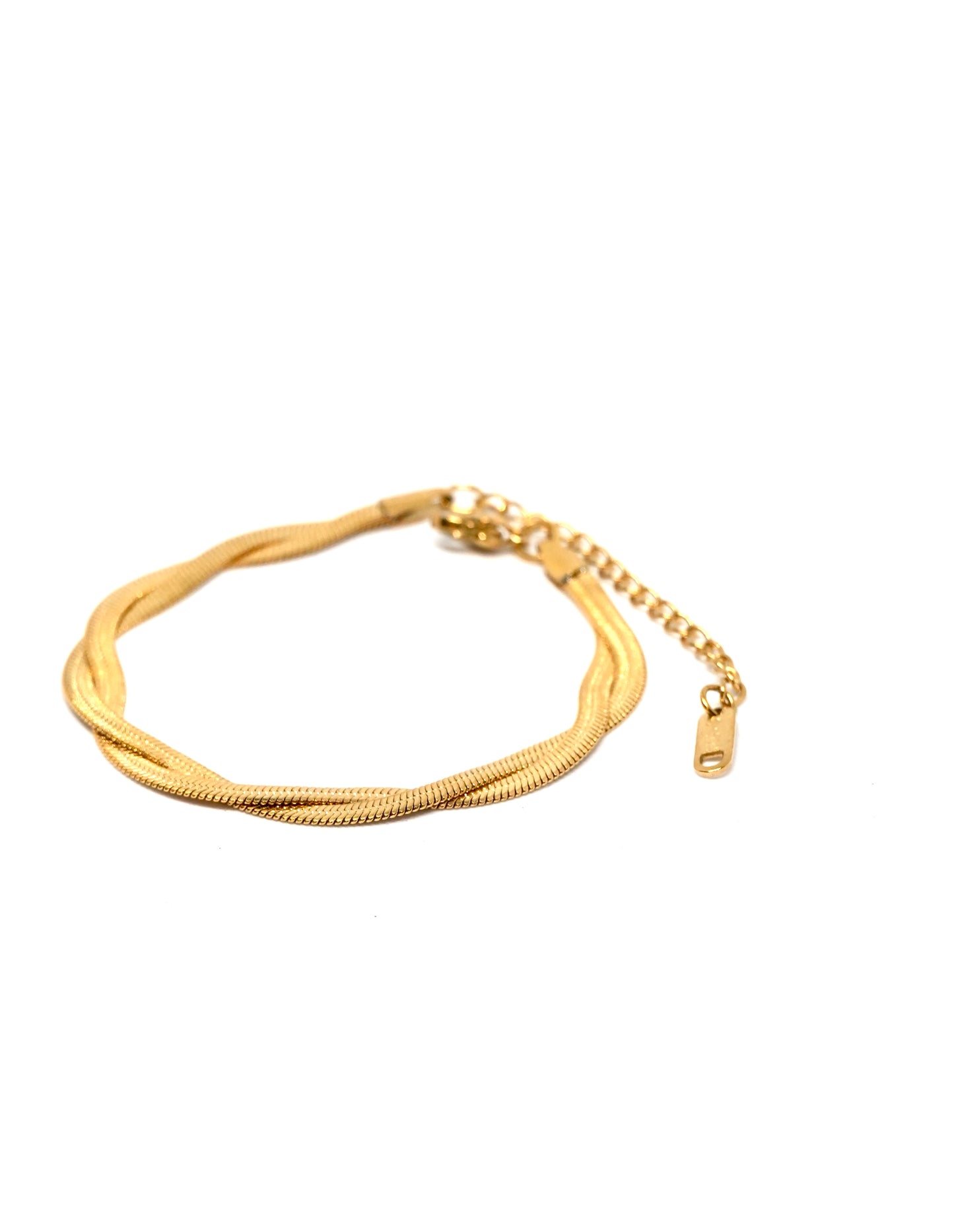 Twist Snake Chain Bracelet