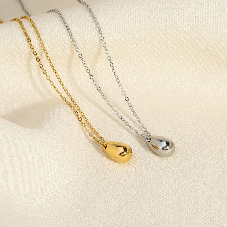 Water Drop Pendant Necklace