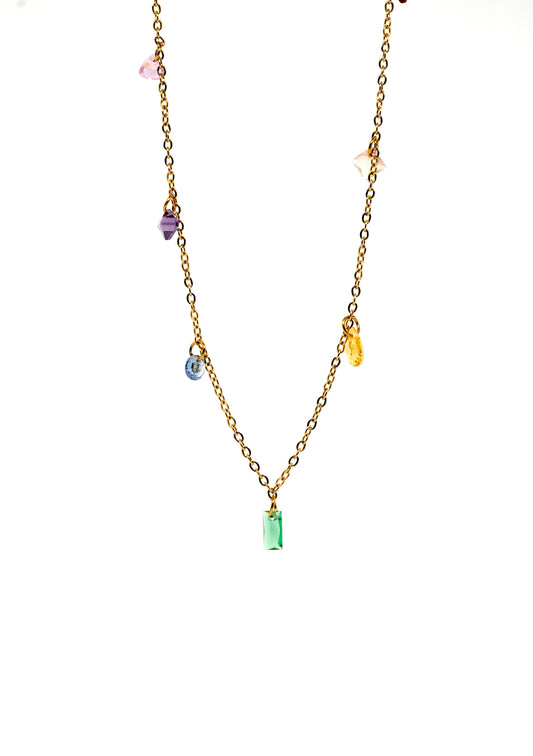 Glam Cute Shiny Geometric Necklace