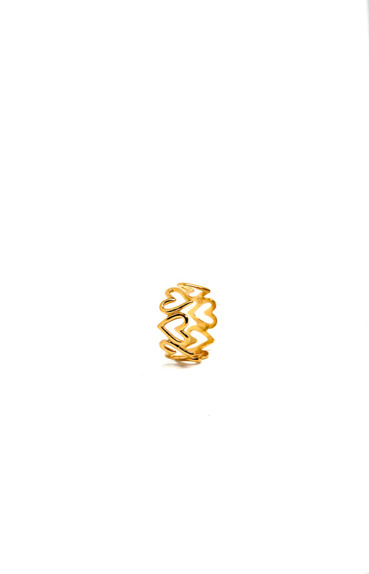 Sweet Bow Knot Titanium Steel Rings