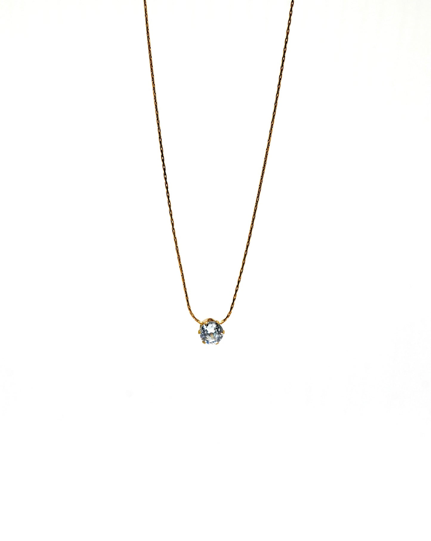 Delicate Diamond Studded Necklace