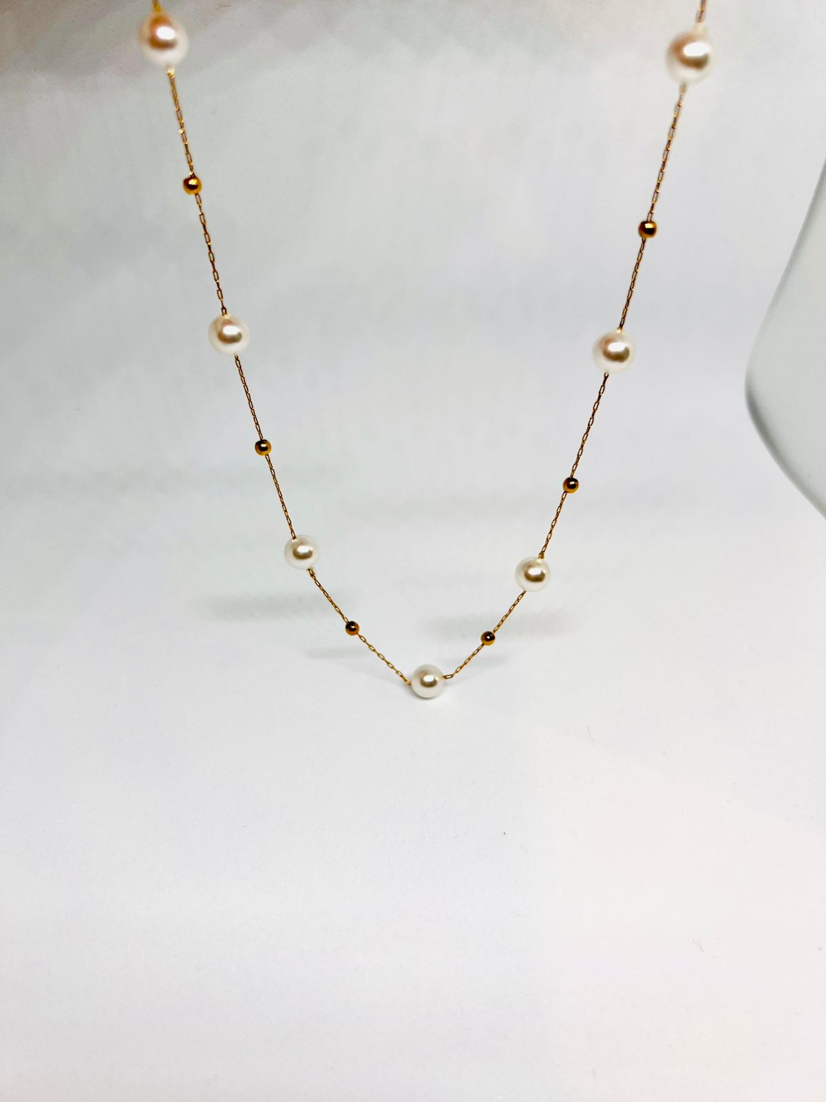 Vintage Style  Pearl Necklace
